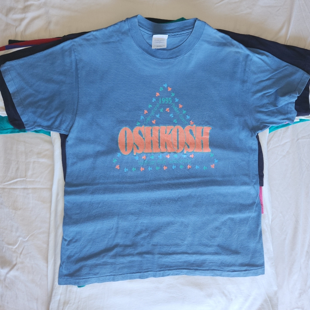 🛬Vintage Osh Kosh Single Stitch T-Shirt - Size L